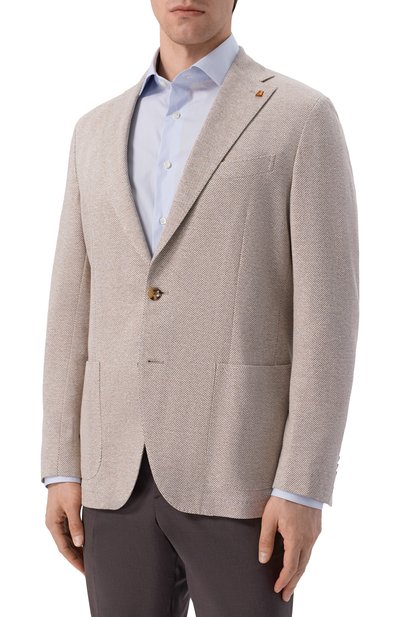 Пиджак изо льна и хлопка SARTORIA LATORRE, арт. JD74/JJ253, фото 3