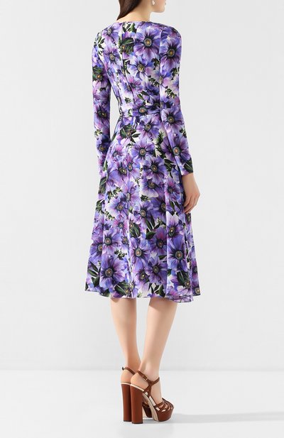Шелковое платье DOLCE & GABBANA, арт. F6I0VT/IS1A1, фото 4