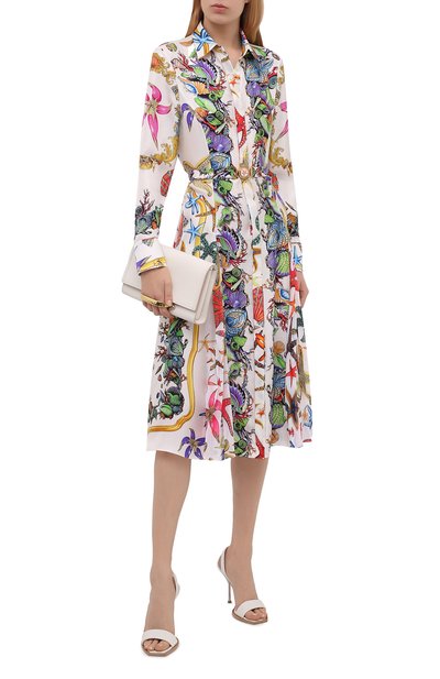 Шелковое платье VERSACE, арт. A89136/1F01000, фото 2