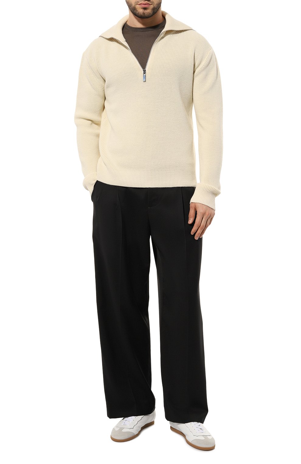 Джемпер из шерсти и шелка ANDREA CAMPAGNA, арт. TS0MC/LSC18R, фото 2