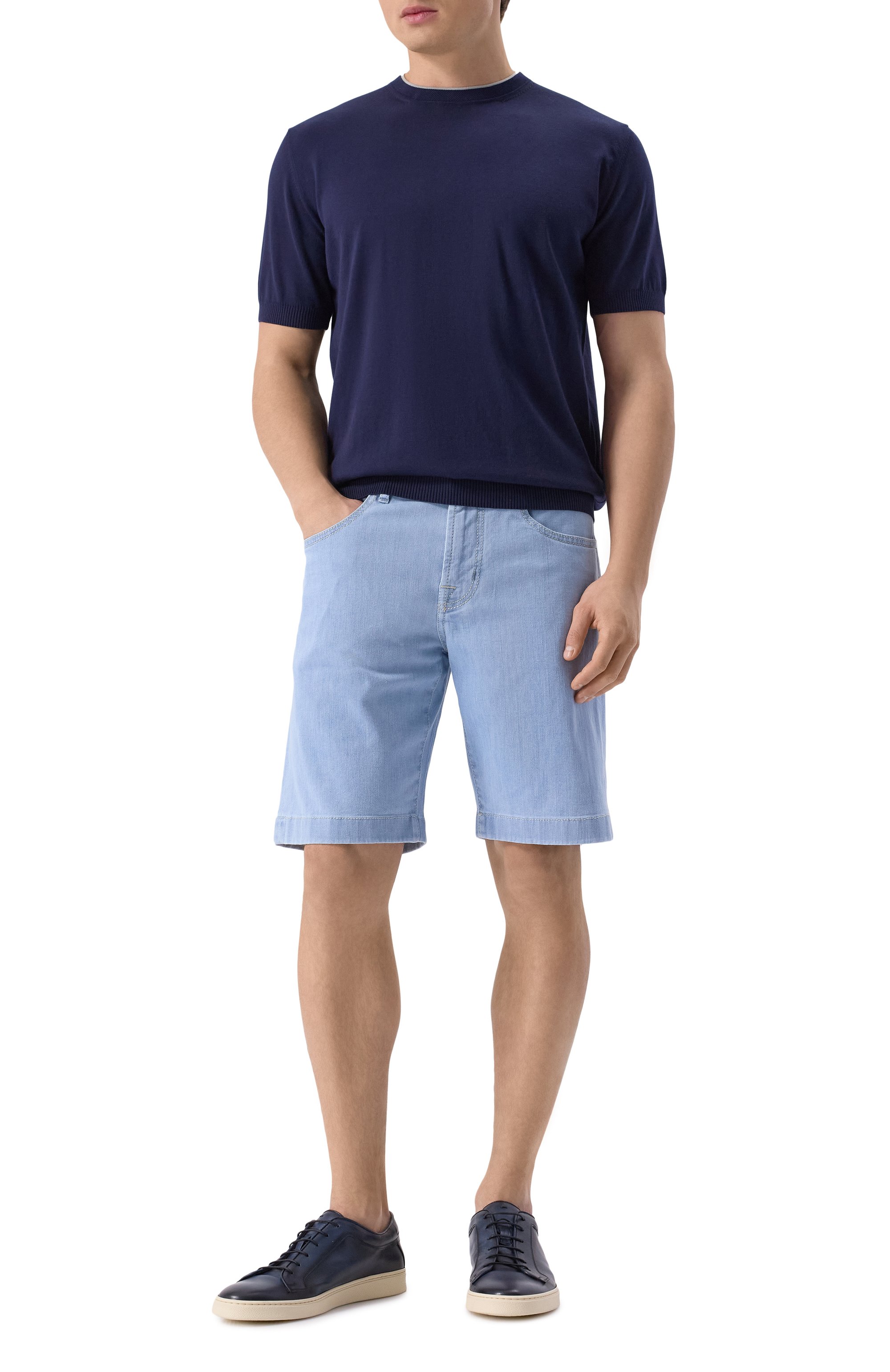 Джинсовые шорты nicolas JACOB COHEN, арт. JUM_0E001 057 S2851 B1, фото 2