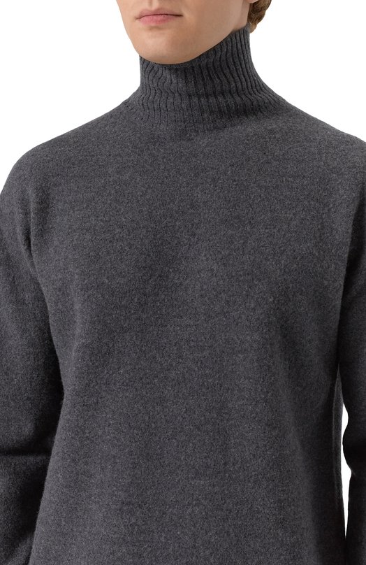 Шерстяной свитер Jil Sander J22GP0224/J14603 Серый  J22GP0224/J14603 Фото 5