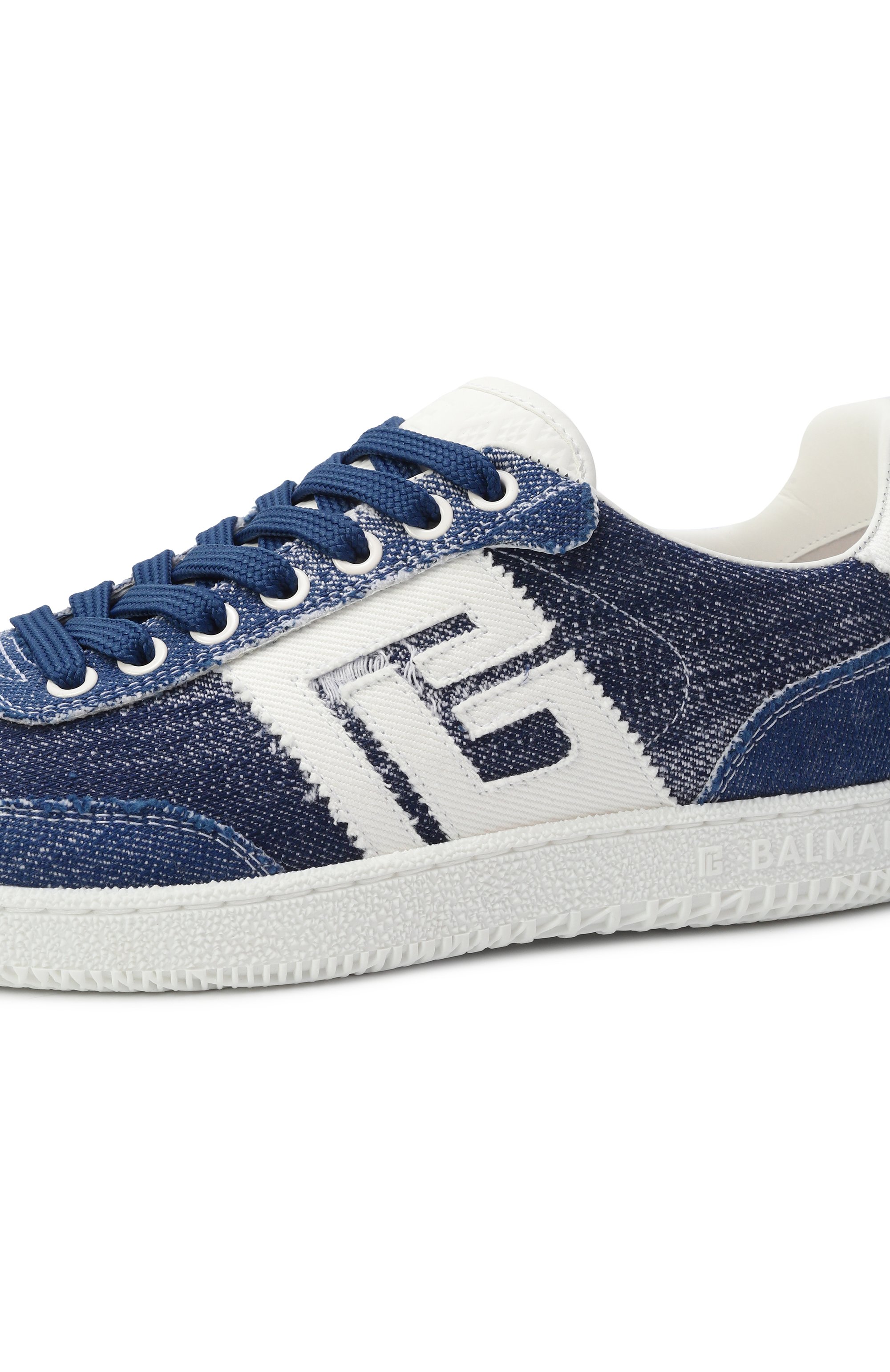 Текстильные кеды swan BALMAIN, арт. EN1VI735/TRID, фото 7