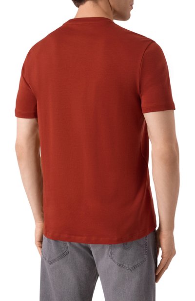 Хлопковая футболка PAUL&SHARK, арт. 15311615, фото 4