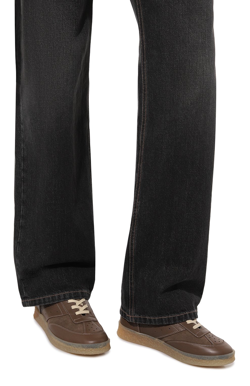 Кожаные кеды MM6, арт. S59WS0212/P6435, фото 3