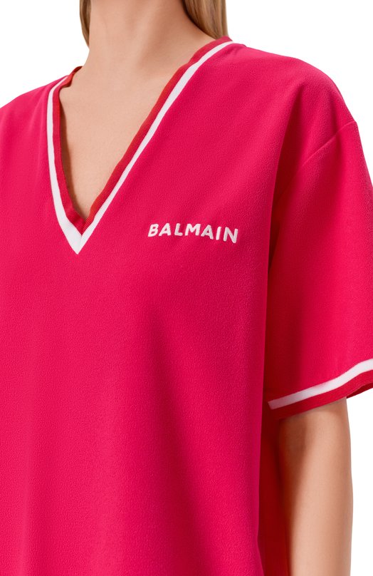 Платье Balmain BKA652540 Розовый  BKA652540 Фото 4