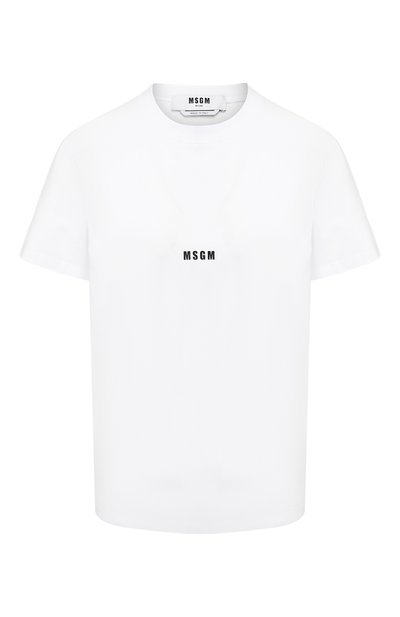 Женская хлопковая футболка MSGM, арт. 2841MDM100 207298