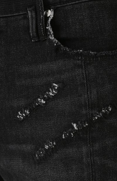 Джинсы скинни с потертостями RTA, арт. MF7130-450LBLK, фото 5