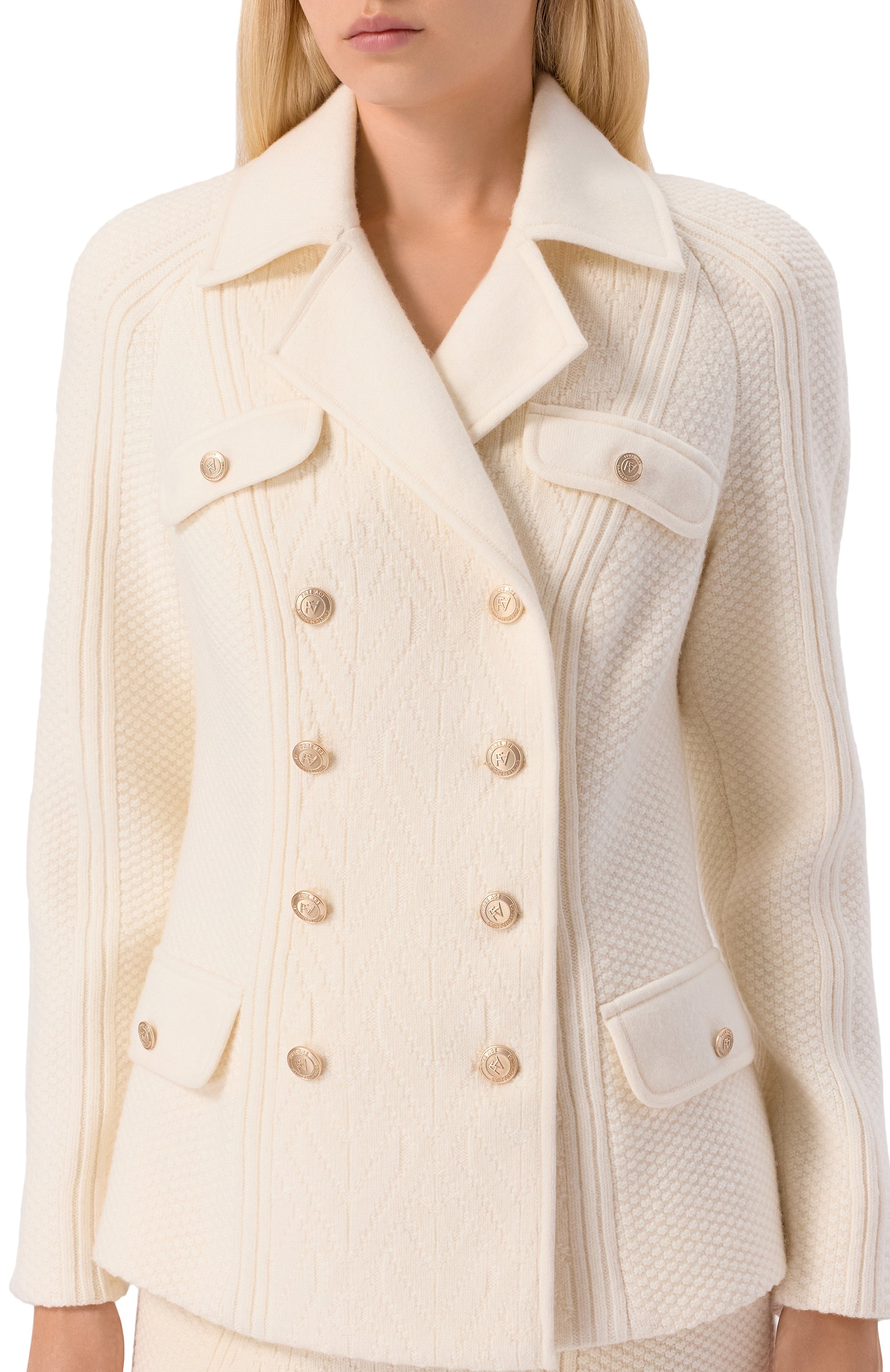 Жакет из шерсти и кашемира FREEAGE, арт. W26.JK128.2030.101, фото 5