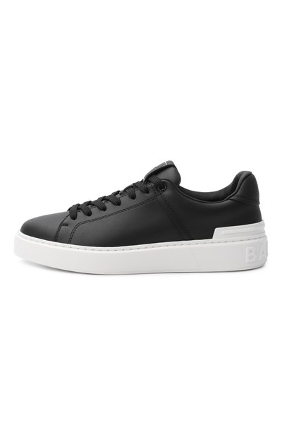 Кожаные кеды b-court BALMAIN, арт. HN1VI690/LVTR, фото 4