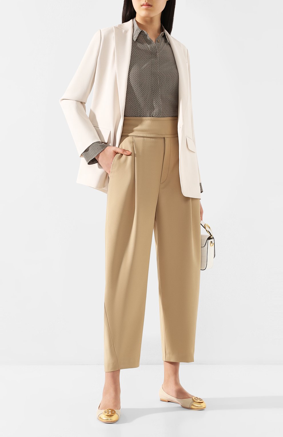 Кожаные балетки TORY BURCH, арт. 63177, фото 2