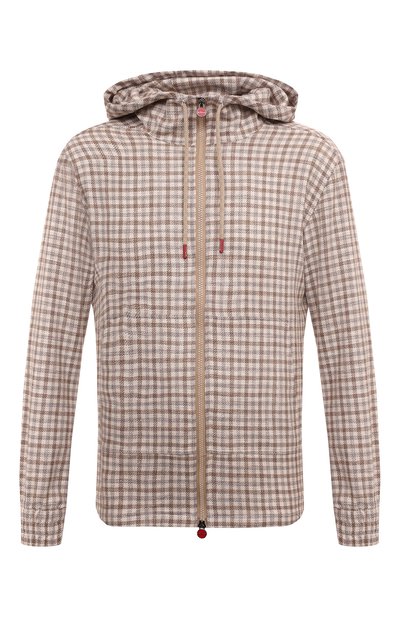 Мужской толстовка из шерсти и шелка KITON, арт. UMC010K0643C