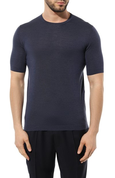 Джемпер из шерсти и шелка ANDREA CAMPAGNA, арт. TS0MC/LSC18R, фото 3