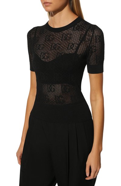Пуловер из вискозы DOLCE & GABBANA, арт. FXI49T/JAIL1, фото 3