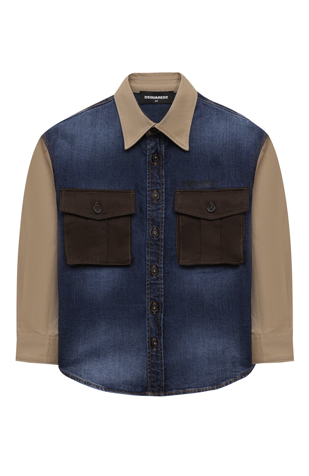 Хлопковая рубашка DSQUARED2, арт. DQ0058-D005R, фото 1