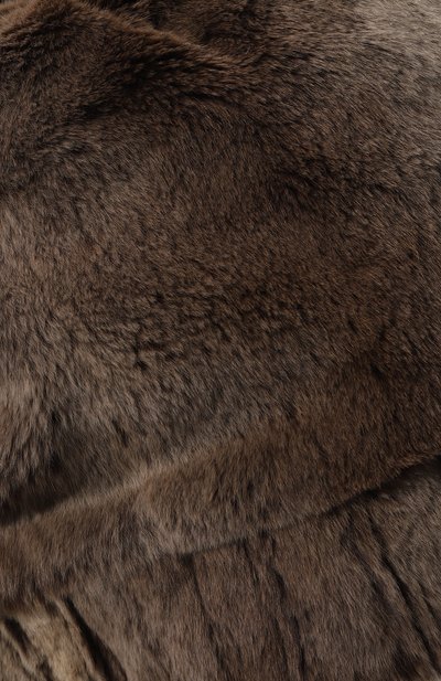 Меховая шапка серджио-2 из норки FURLAND коричневого цвета по цене 83600 руб., арт. 0105108150010200000, фото 3 Меховая шапка серджио-2 из норки FURLAND, арт. 0105108150010200000, фото 3