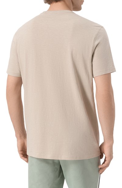 Хлопковая футболка BOSS ORANGE, арт. 50508243, фото 4