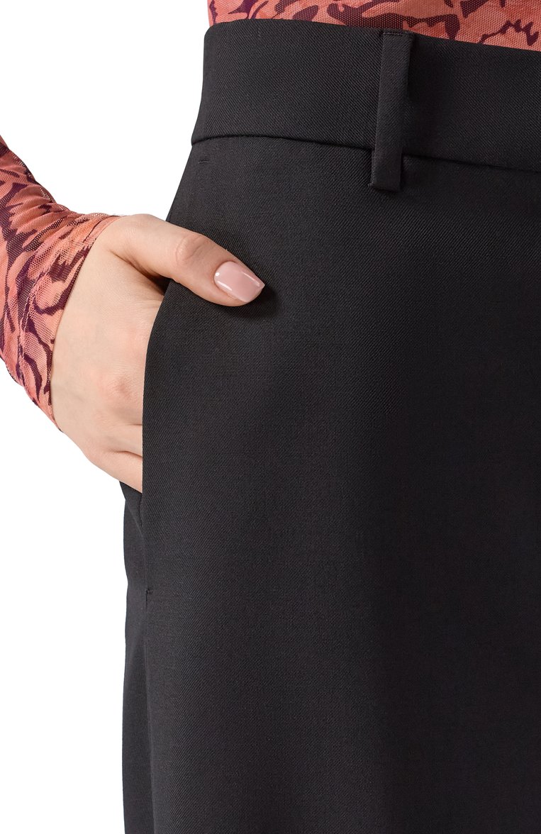Шерстяные брюки DRIES VAN NOTEN, арт. 251-010900-1381, фото 1