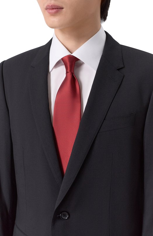 Шелковый галстук Stefano Ricci CCXL/96150 Красный  CCXL/96150 Фото 2