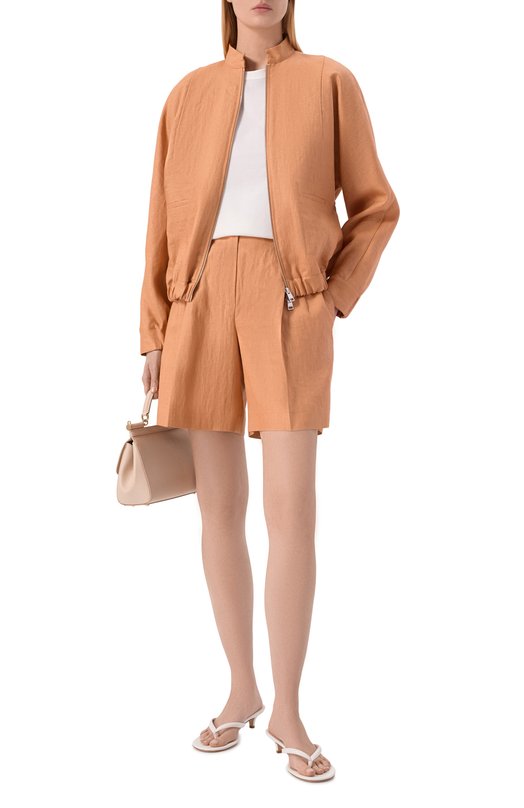 Хлопковая футболка Brunello Cucinelli MPT81BI100 Белый  MPT81BI100 Фото 2