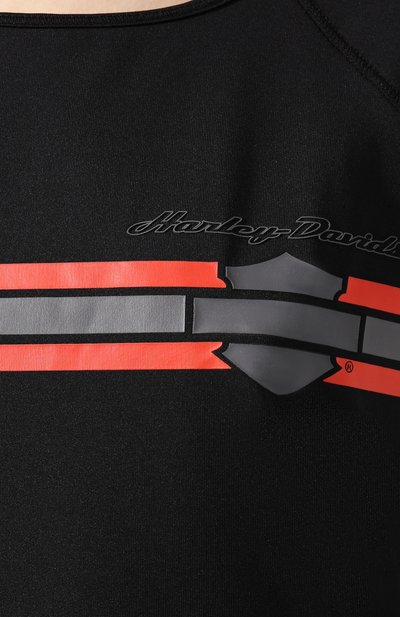 Хлопковая футболка genuine motorclothes HARLEY-DAVIDSON, арт. 96828-19VW, фото 5