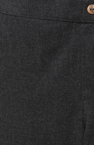 Хлопковые брюки LES LUTINS PARIS серого цвета по цене 4995 руб., арт. 20H357/LE0N, фото 3 Хлопковые брюки LES LUTINS PARIS, арт. 20H357/LE0N, фото 3