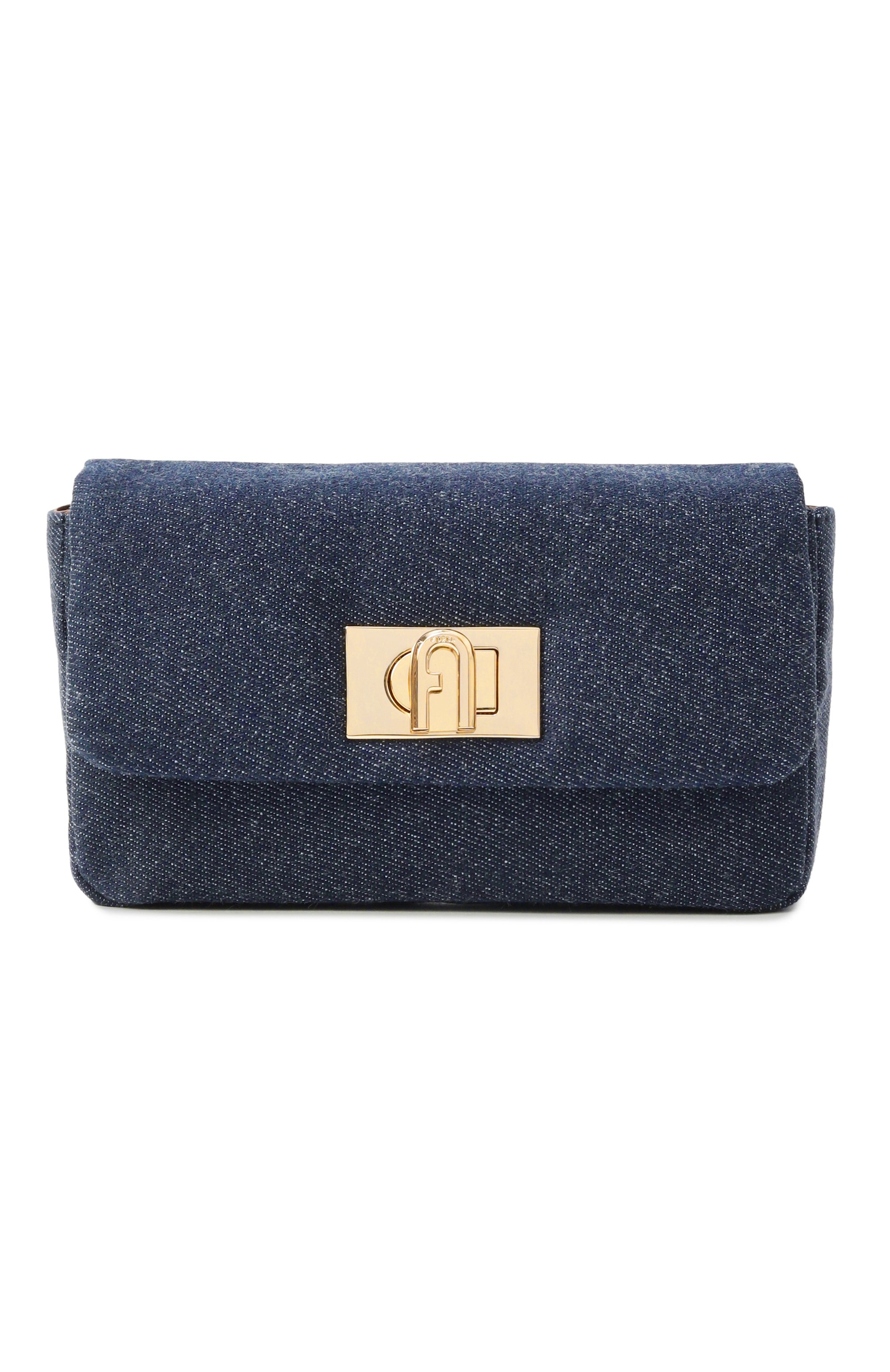 Сумка furla 1927 mini FURLA темно-синего цвета по цене 28000 руб., арт. WE00687/DE0000, фото 1 Сумка furla 1927 mini FURLA, арт. WE00687/DE0000, фото 1