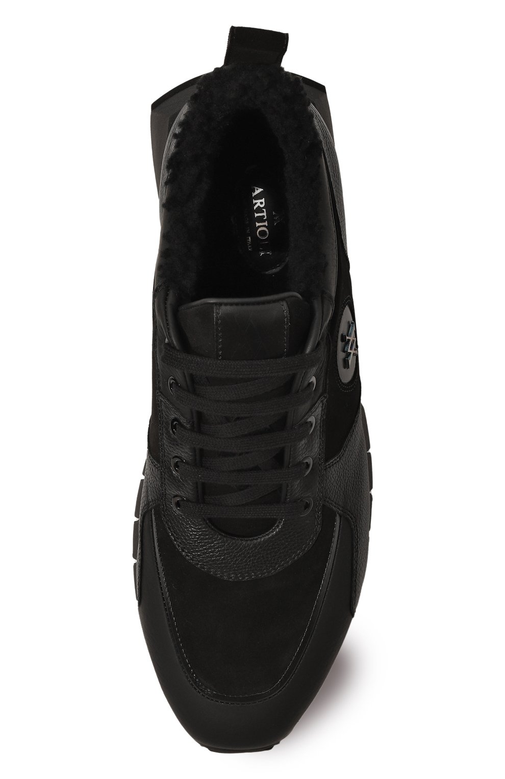 Кожаные кроссовки edge ARTIOLI, арт. 0S547/RUBBERIZ.S.KID/SUEDE/LAMA CALF/BABY CALF/BAB, фото 6