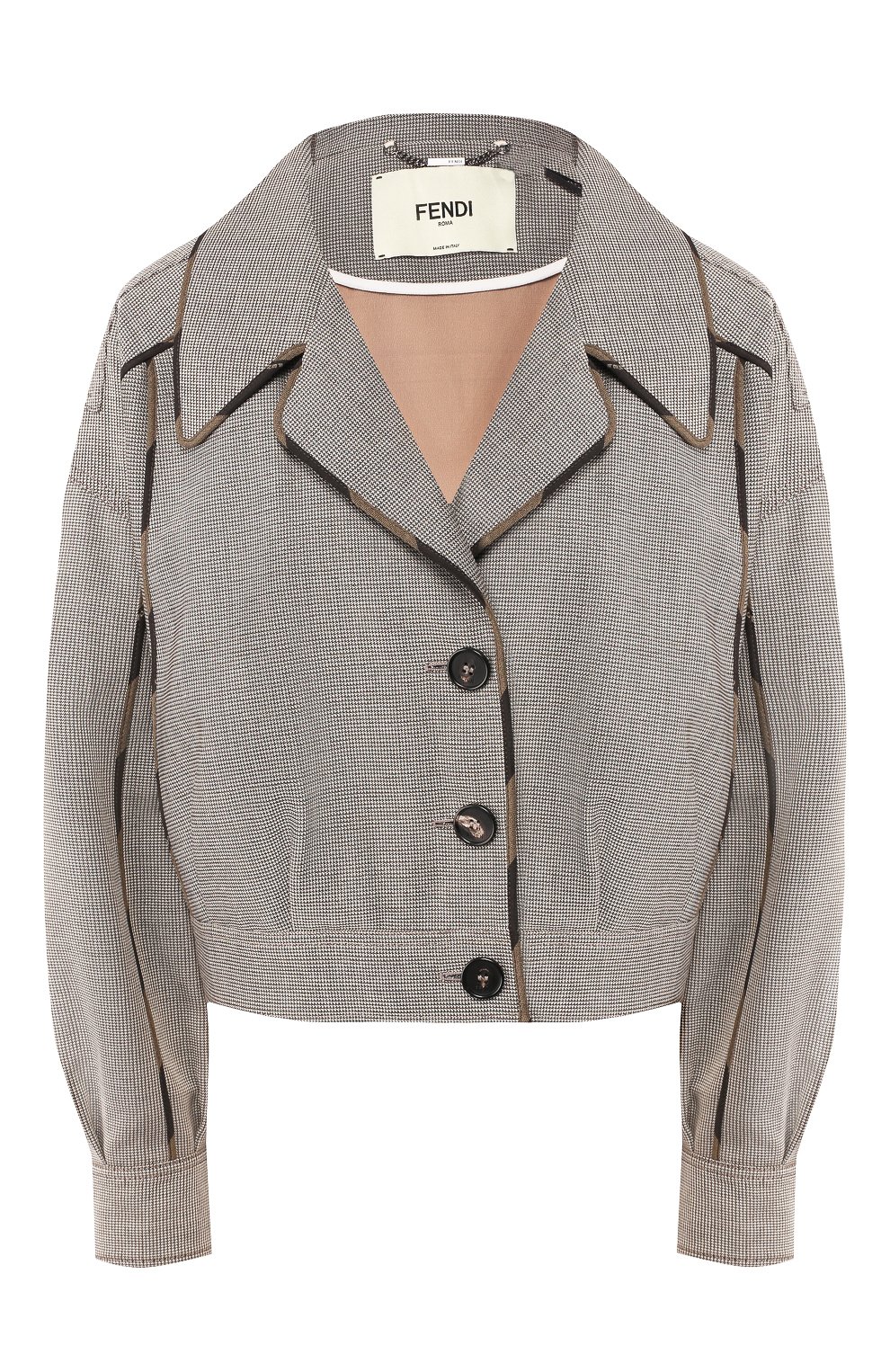 Жакет из смеси шерсти и хлопка FENDI, арт. FJ7025 A5XD, фото 1