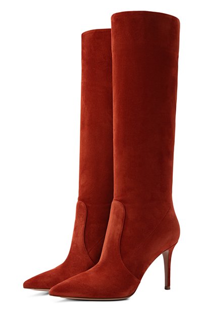 Женские замшевые сапоги hansen 85 GIANVITO ROSSI, арт. G80626.85RIC.C45CAY0