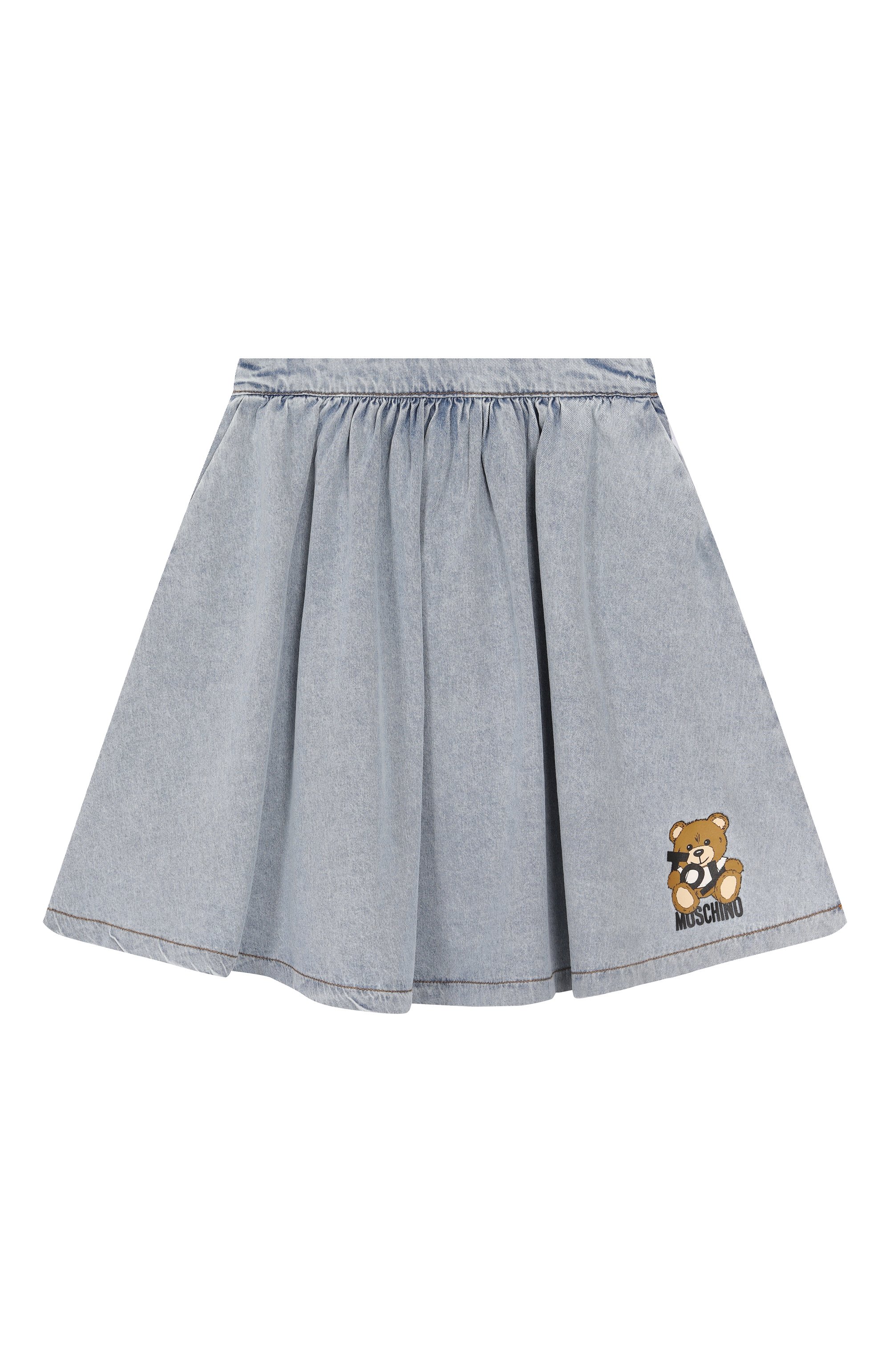 Джинсовая юбка MOSCHINO, арт. HDJ03L/L0E33/10-14, фото 1