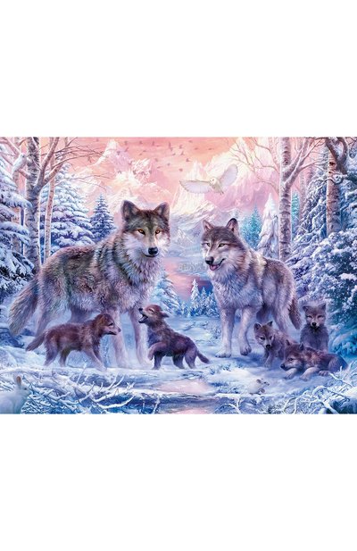 Пазл северные волки 1000 деталей RAVENSBURGER, арт. 19146