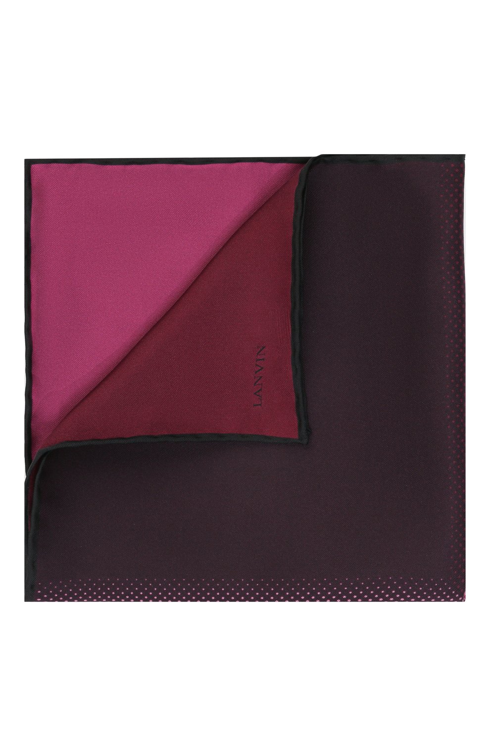 Шелковый платок LANVIN фиолетового цвета по цене 8745 руб., арт. 2424/HANDKERCHIEF, фото 1 Шелковый платок LANVIN, арт. 2424/HANDKERCHIEF, фото 1