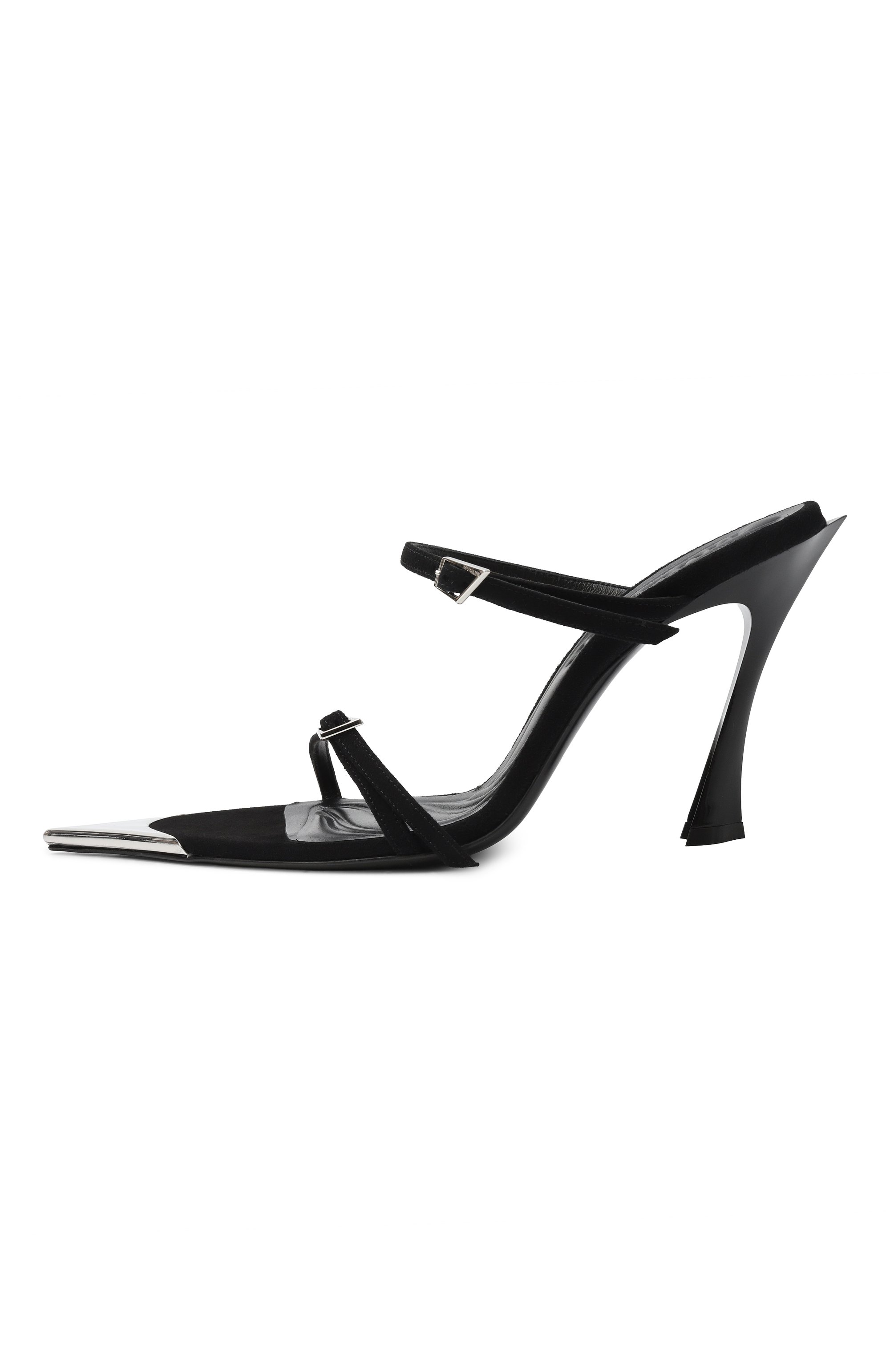 Замшевые мюли MUGLER, арт. MUSS24SC014_TL001, фото 4