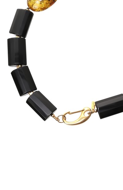 Колье VIEN черного цвета по цене 55900 руб., арт. 2526-324, фото 4 Колье VIEN, арт. 2526-324, фото 4