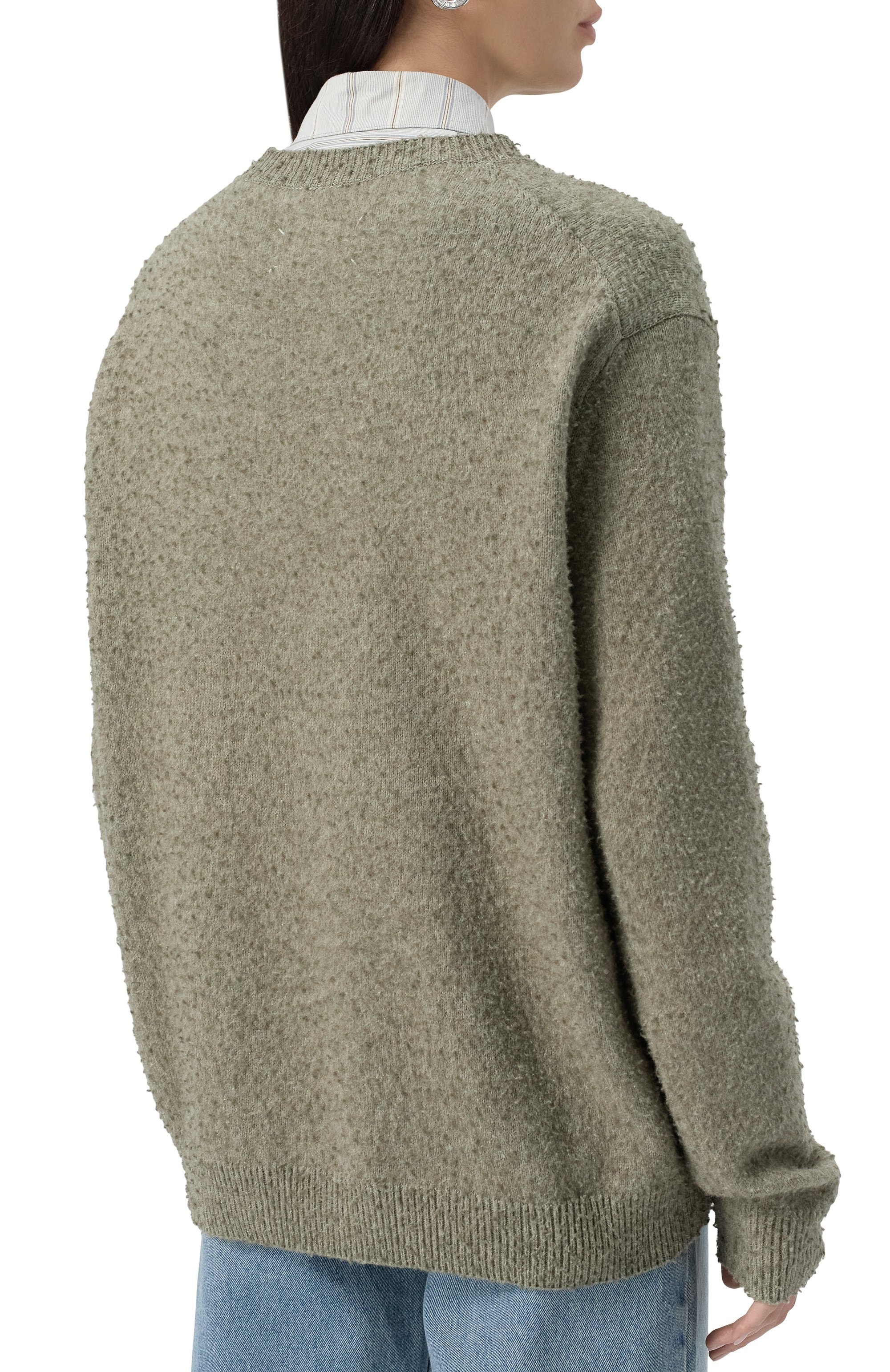 Джемпер из хлопка и шерсти MAISON MARGIELA, арт. S50HL0033/M13108, фото 8