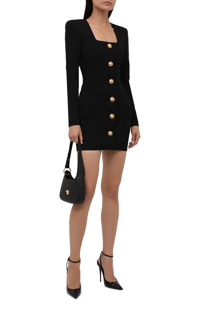 Шерстяное платье BALMAIN, арт. VF16234/167L, фото 2