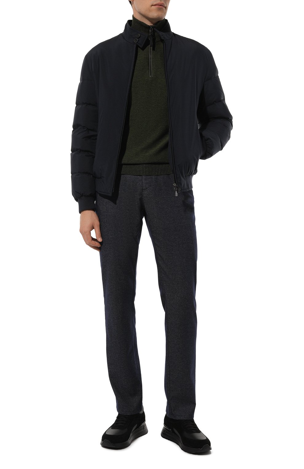 Пуховый бомбер CORNELIANI, арт. 94L5B1-9420150, фото 2