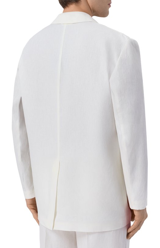 Льняной пиджак MVST M26.2PM.J036/F157 Белый  M26.2PM.J036/F157 Фото 4