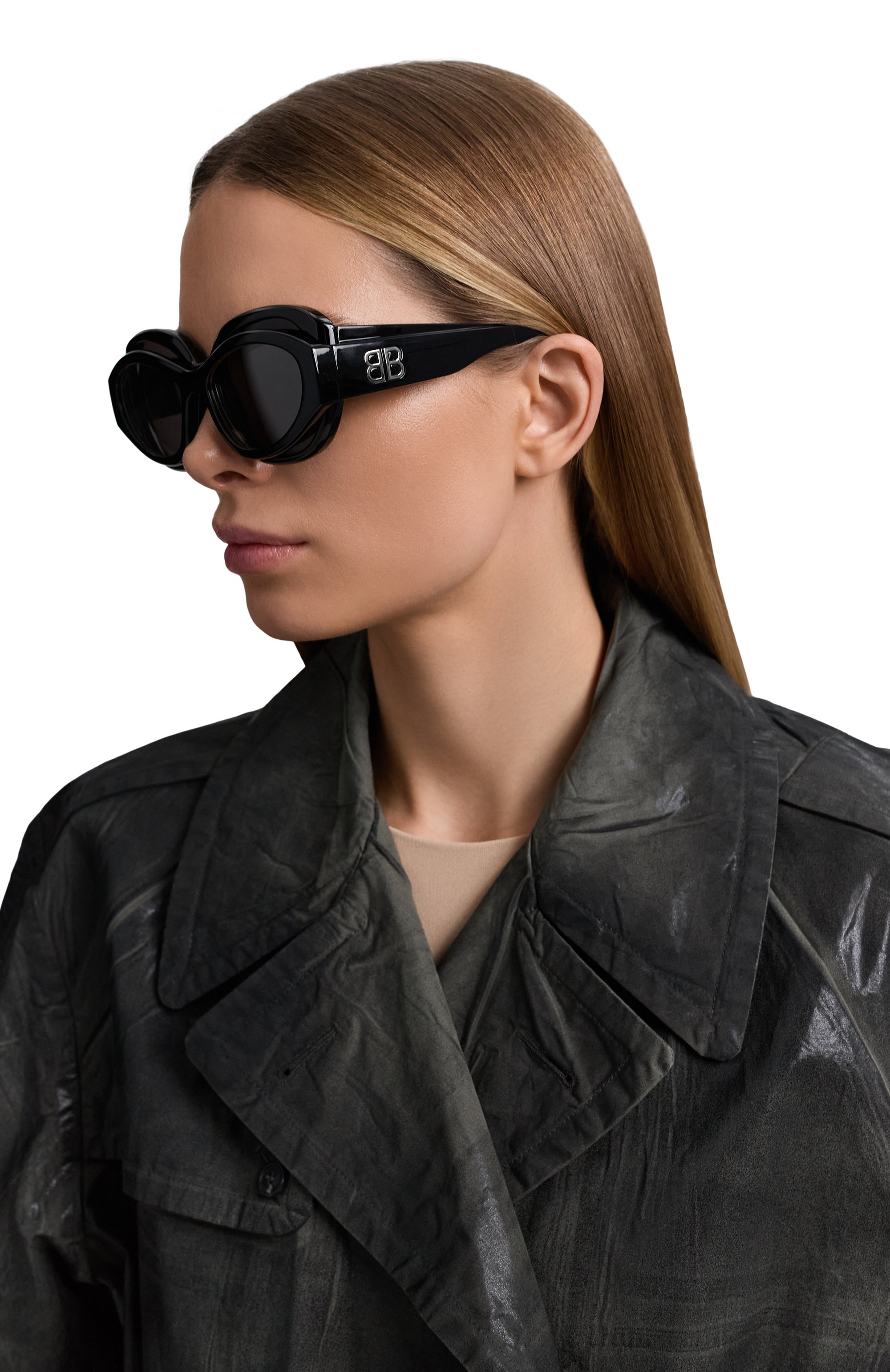 Солнцезащитные очки BALENCIAGA, арт. BB0456S 001, фото 2