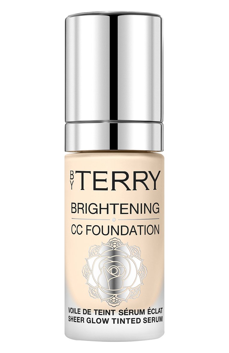 Тональный крем-сыворотка brightening cc foundation, оттенок 1n fair neutral (30ml) BY TERRY  цвета, арт. V23000102 | Фото 1 (Региональные ограничения белый список (Axapta Mercury): Не проставлено; Нос: Не проставлено; Финишное покрытие: Сияющий; SPF фильтр: Минимальный (0-5); Обьем косметики: 30ml)