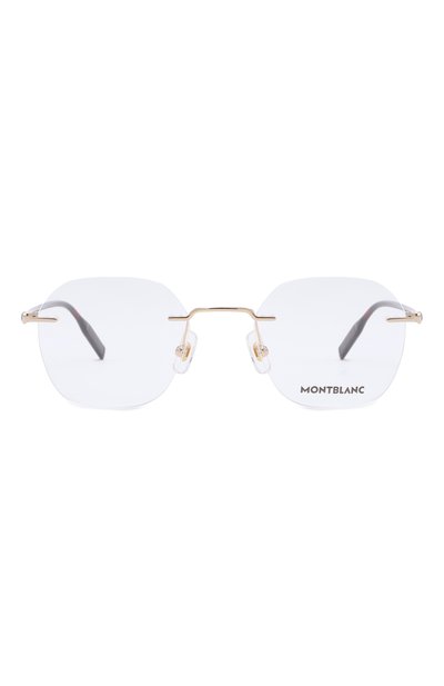 Оправа MONTBLANC золотого цвета по цене 29950 руб., арт. MB0471 003, фото 2 Оправа MONTBLANC, арт. MB0471 003, фото 2