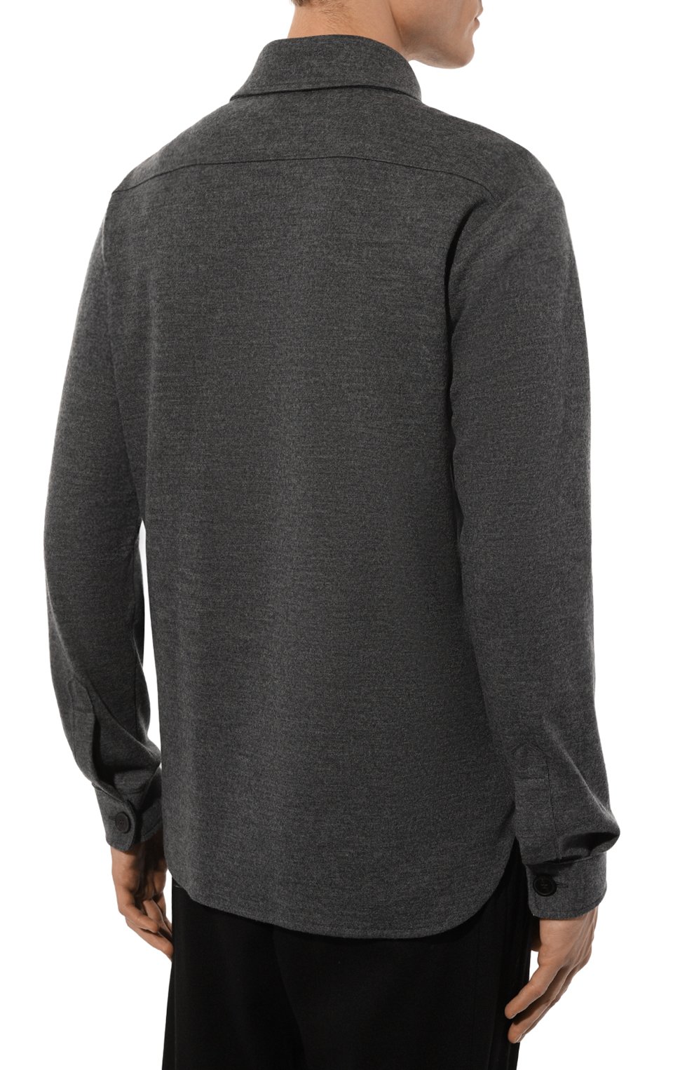 Шерстяная куртка-рубашка HARRIS WHARF LONDON, арт. C9320MYM, фото 4