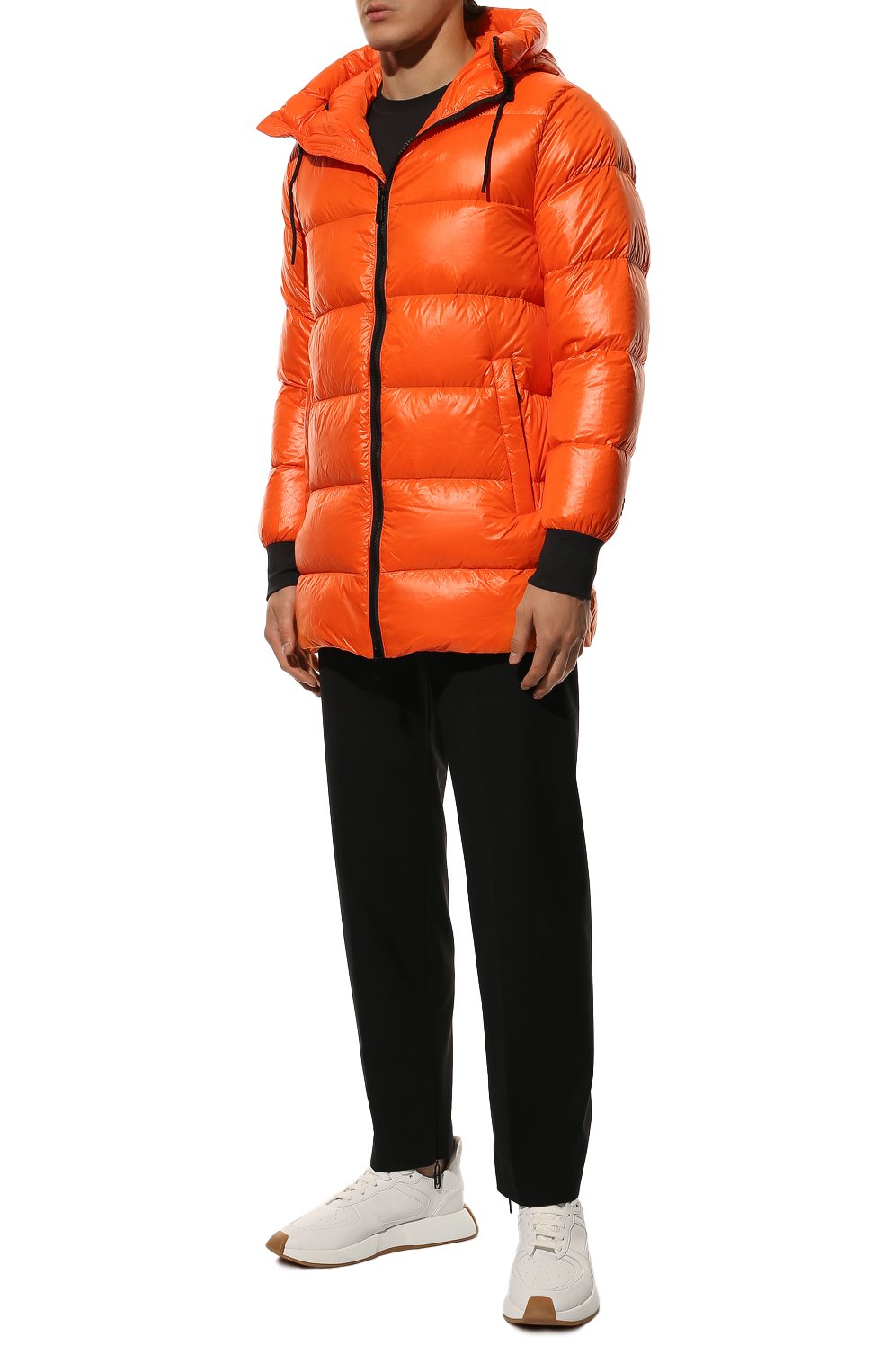 Пуховик ADD оранжевого цвета по цене 68800 руб., арт. 6AMQ46, фото 2 Пуховик ADD, арт. 6AMQ46, фото 2