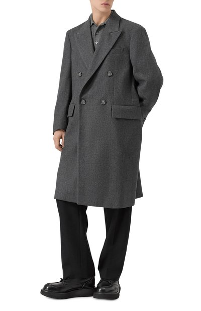 Шерстяное пальто HEVO, арт. MARTINA FRANCA 150/I740, фото 3