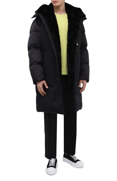 Пуховая парка с меховой подкладкой YVES SALOMON, арт. 22WHM02706M15W, фото 2