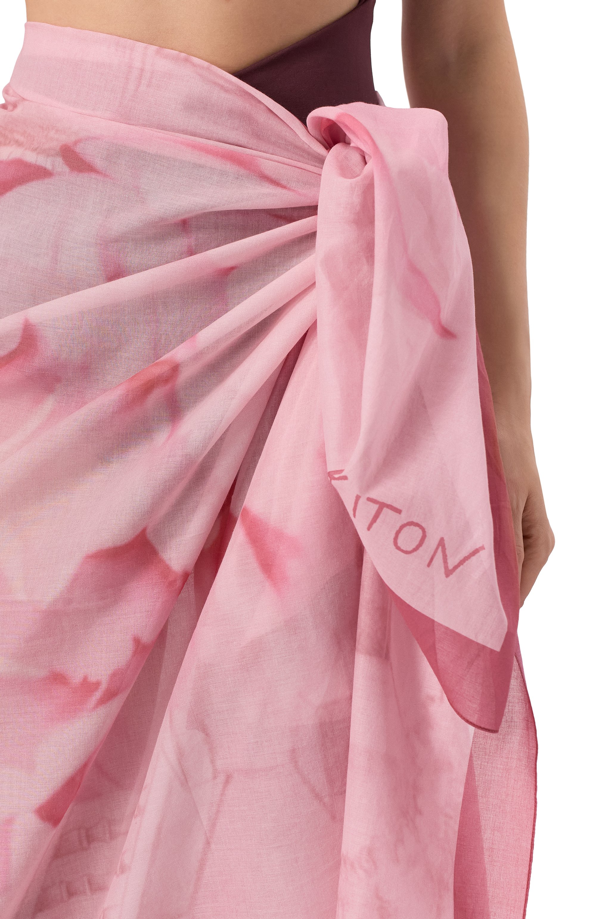 Хлопковое парео KITON, арт. D53753K0957F02, фото 5