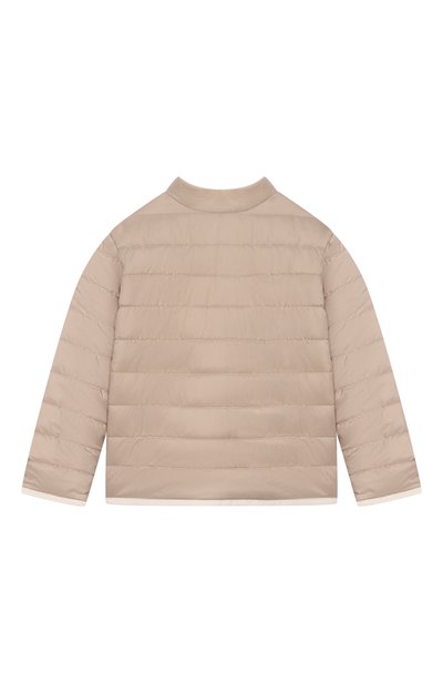 Утепленная куртка BRUNELLO CUCINELLI бежевого цвета по цене 119500 руб., арт. BD5980U01S, фото 2 Утепленная куртка BRUNELLO CUCINELLI, арт. BD5980U01S, фото 2