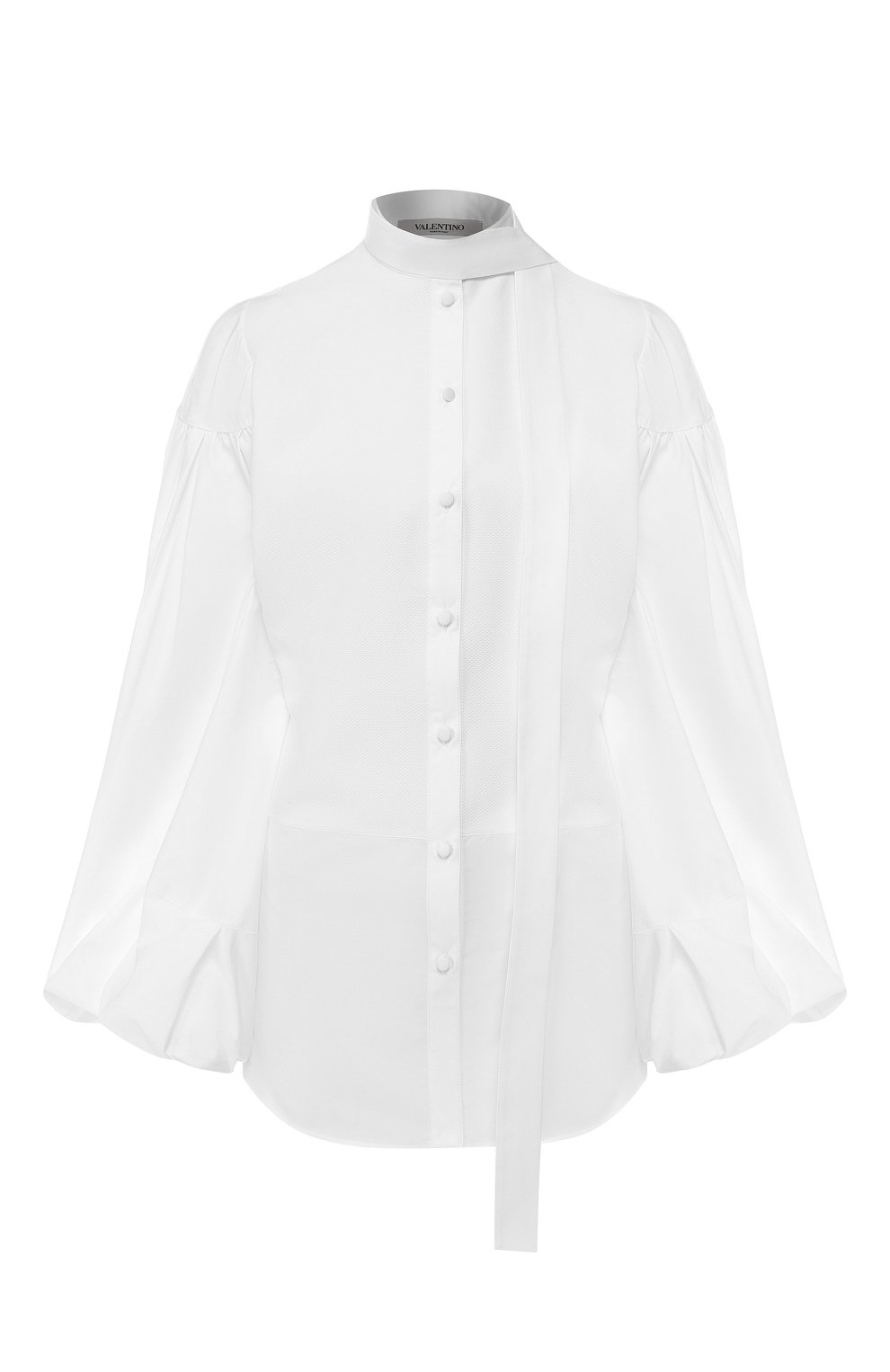 Хлопковая блузка VALENTINO, арт. RB0AE3V04HP, фото 1