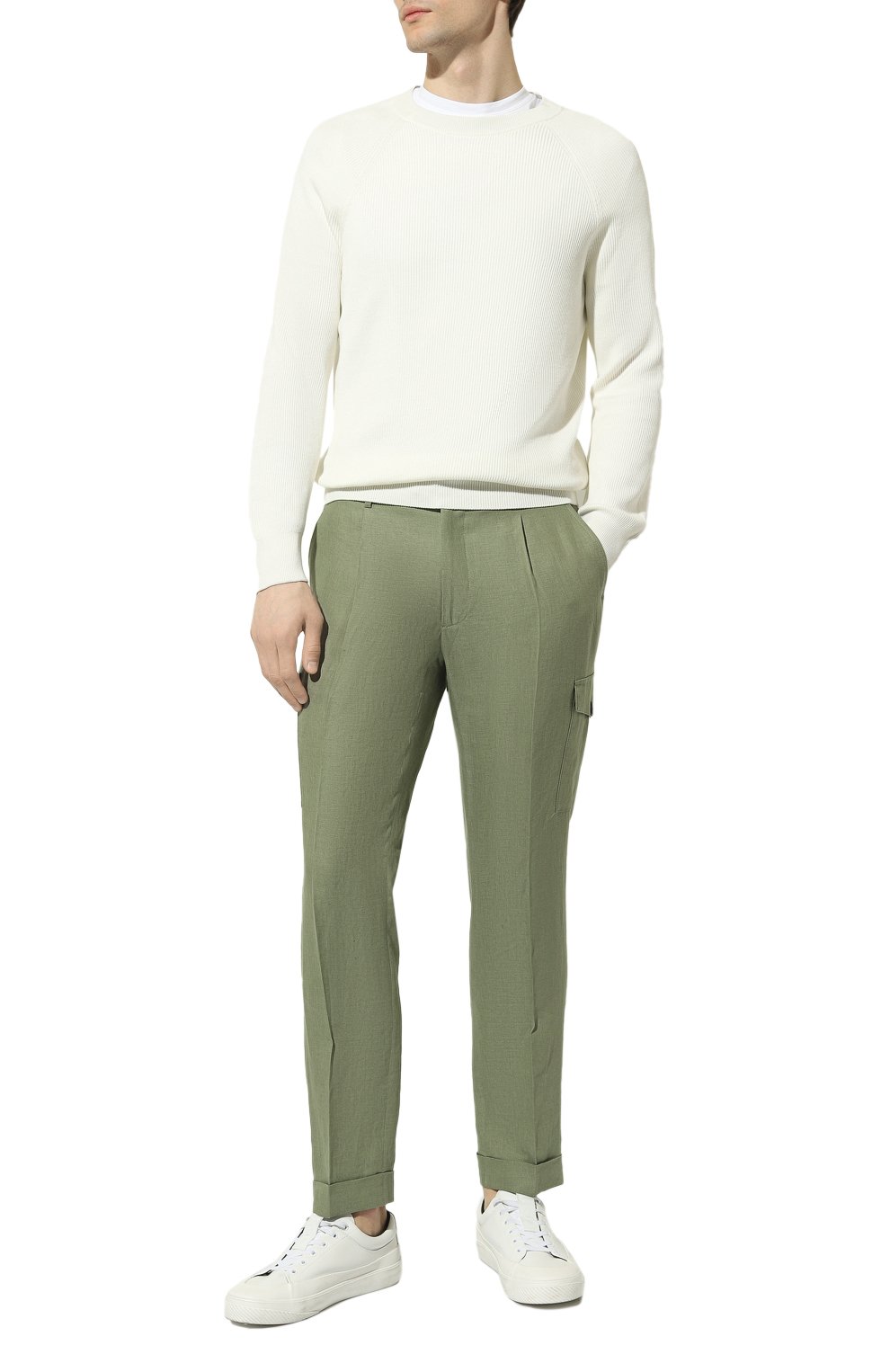 Льняные брюки-карго GRAN SASSO, арт. 76111/50017, фото 2